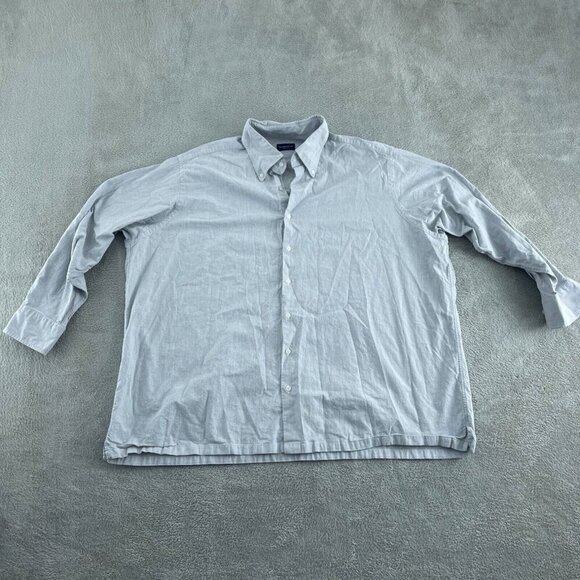 Proper Cloth Mens Button-Down Shirt Size 2XL Light Gray 4020 - Picture 1 of 7